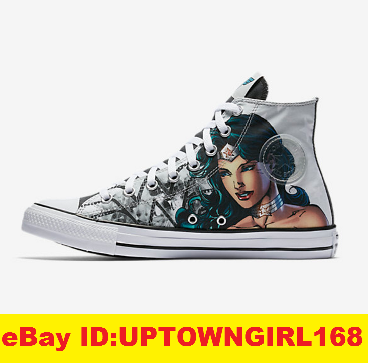 wonder woman converse ebay